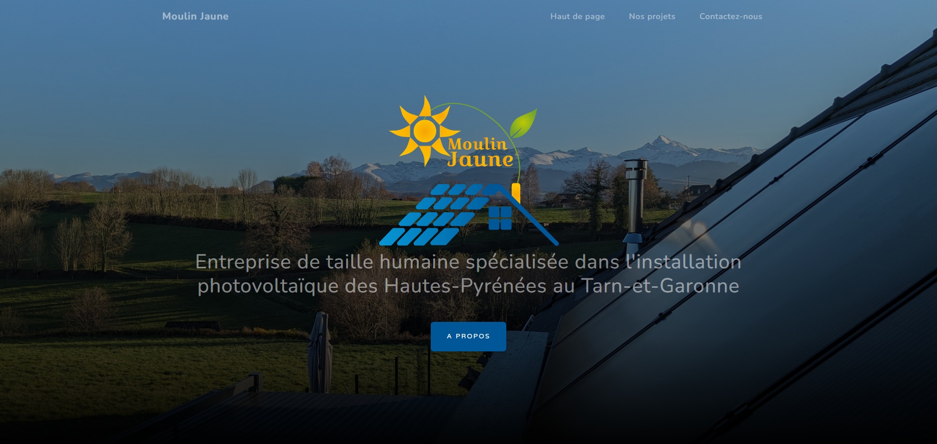 Aperçu du projet Moulin Jaune